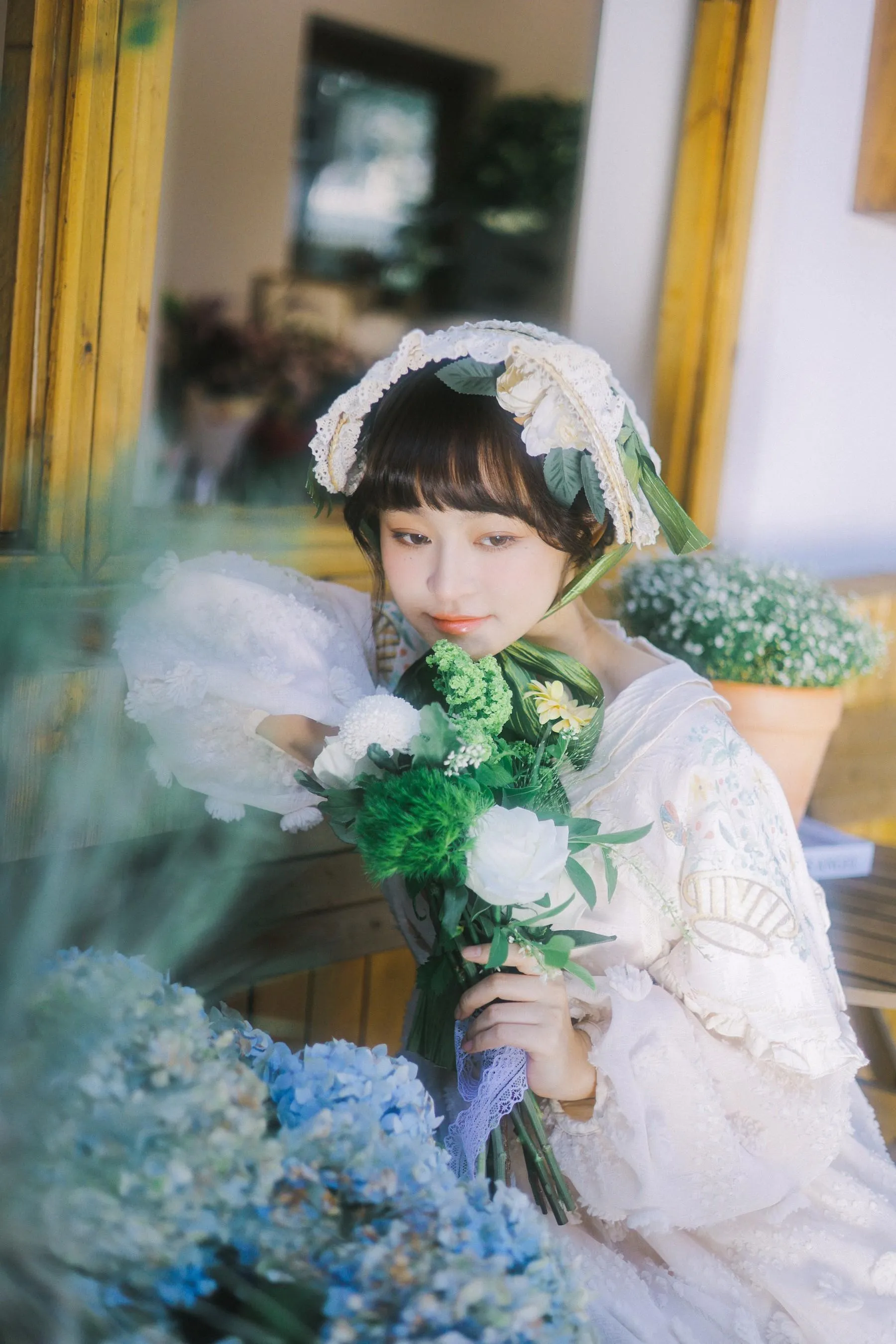 [YITUYU艺图语]2022.07.18 花房少女 双耳ZiCe [40P]插图6